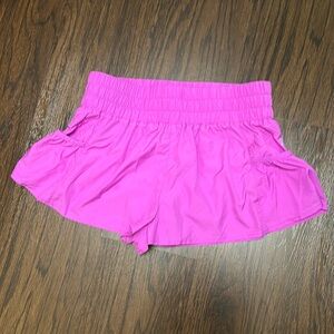 Free people movement shorts worn once wrong size